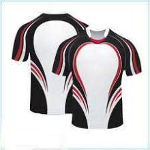 Camisas de Rugby de Sublimación de 100% Poliéster Secas